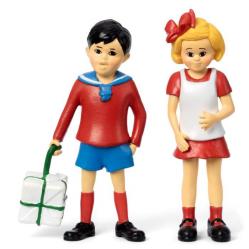 Pippi Langstrompe - Tommy and Annika - Pippis Friends Set 18098 - Toys