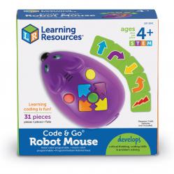 Learning Resources - Code & Go® Robot Mouse - (LSP2841-SCA) - Toys