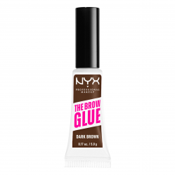 NYX Professional Makeup - The Brow Glue Instant Styler - Dark Brown - Beauty