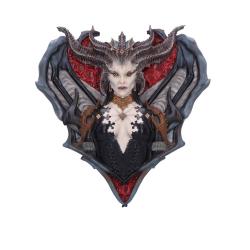 Diablo IV Lilith Wall Plaque 30cm - Fan Shop and Merchandise