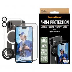 PanzerGlass- iPhone 16 6.1 4-in-1 Protection Bundle - Electronics