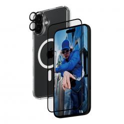 PanzerGlass - iPhone 16 Plus 7 3-in-1 Protection Bundle - Electronics