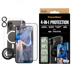 PanzerGlass - iPhone 16 Plus 6.7 4-in-1 Protection Bundle - Electronics