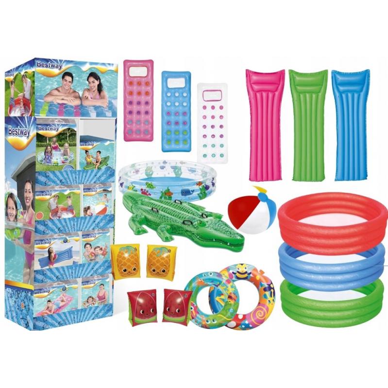 Bestway - Bestway Assorted Toy Floor Display 147pcs (30001) - Toys