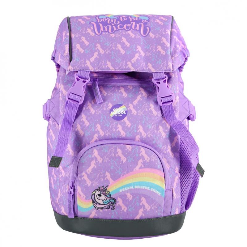 Tinka - School Backpack 22l - Unicorn Purple (8-804702) - Toys