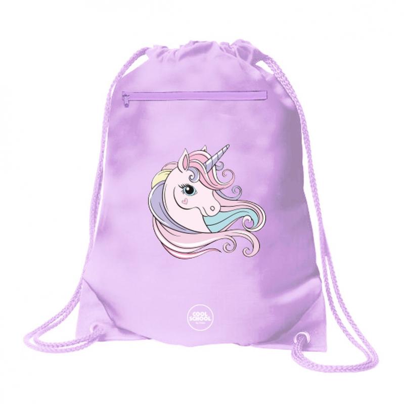 Tinka - Gymbag 34x45cm - Unicorn Purple (8-804706) - Toys
