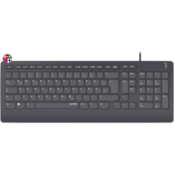 Speedlink - HI-GENIC Antibacterial Keyboard, black - Nordic Layout - Computers