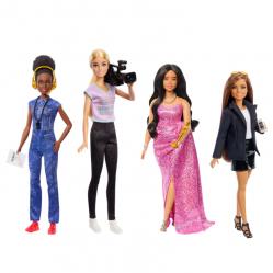 Barbie - Careers Women in Film Set Of 4 Dolls (HRG54) - Toys