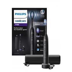 Philips - Sonicare Black Electric Toothbrush Series 7100 HX7421-01 - Health and Personal Care