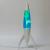 iTotal - Rocket Lava Lamp - White Base, Blue Liquid and White Wax - Blue - Toys