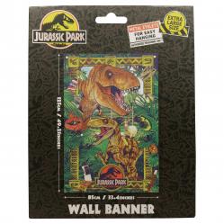 Jurassic Park Wall Banner - Fan Shop and Merchandise