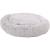 FLAMINGO - Dogbed Alba Round - White/Grey - 90cm - Pet Supplies