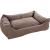 FLAMINGO - Dogbed Lotta - Taupe - 120x95x37cm - Pet Supplies