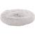 FLAMINGO - Dogbed Alba Round - White/Grey - 70cm - Pet Supplies