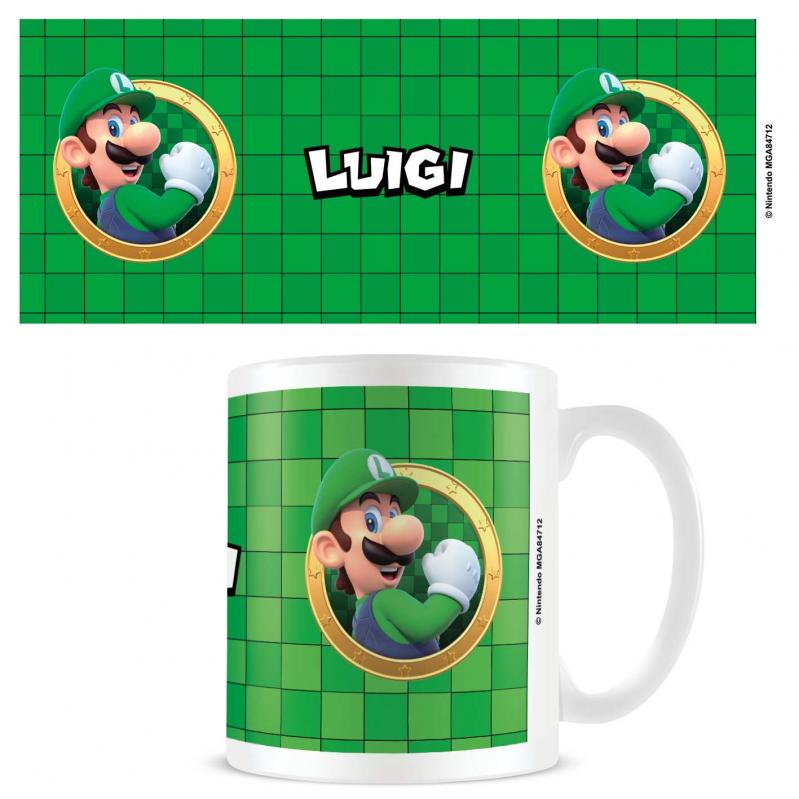 Pyramid International - Mug Super Mario Luigi 3D Port - White - Fan Shop and Merchandise Pyramid International - Mug Super Mario Luigi 3D Port - White - Fan Shop and Merchandise