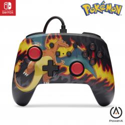 PowerA Enhanced Wired Controller - Charizard Firestorm Nintendo Switch - Nintendo Switch