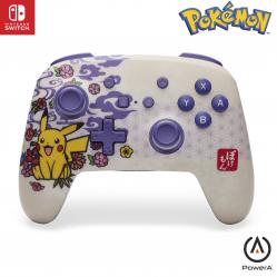 PowerA Enhanced Wireless Controller - Pikachu Blossom Nintendo Switch - Nintendo Switch