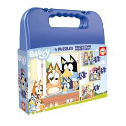 Educa - Bluey Suit Case - 80-19380 - Toys
