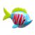 Swims - Rainbow Reef Beta Fish - (6072503) - Toys