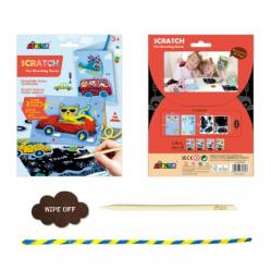 (Bundle)Avenir - Scratch Greeting Card - Cars (58CH221856) - Toys