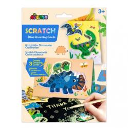 (Bundle)Avenir - Scratch Greeting Card - Dinos (58CH221858) - Toys