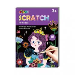 Avenir Mini Scratch Book Princess 58CH221658 Toys