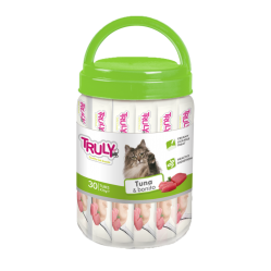 Truly - Cat Creamy Lickable Tuna AND Bonito 30x14gr - Pet Supplies