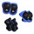 Crazy Safety - Blue Safety Gear Set for Kids Knee Pads Wrist Guards AND Elbow Pads - 220108-10 - Toys