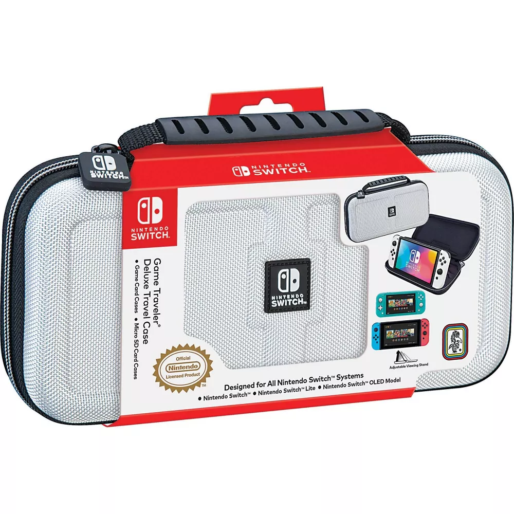 Nacon Switch Travel Case White Switch Lite-Switch OLED - Nintendo Switch