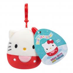 Squishmallows - 9 cm Clip-on Hello Kitty and Friends - Hello Kitty - Toys