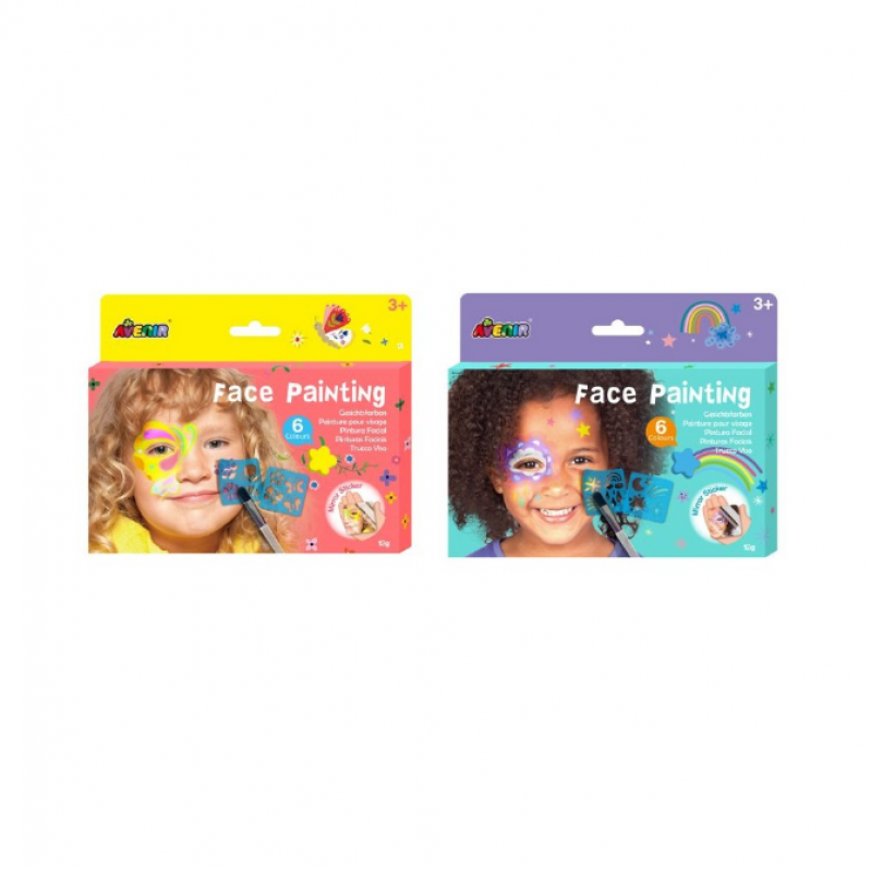 Avenir Face Painting Coral Box Bundle Toys