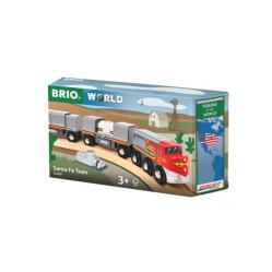BRIO - Santa Fe Train Trains of the World - 36089 - Toys