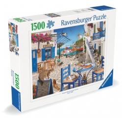 Ravensburger - Cats Of Mykonos - 1500p 12001450 - Toys