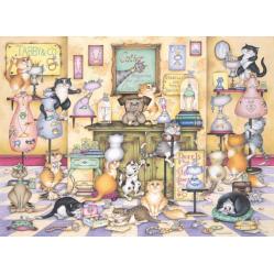 Ravensburger - Crazy Cats Taby and Co 500p 12001451 - Toys