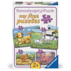 Ravensburger - Farm Animal Families 2-4-6-8p - 12004041 - Toys