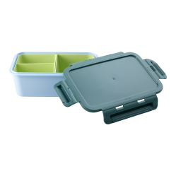 Rice - Lunchbox with 3 Inserts - Green and Soft Blue - Toys