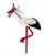 Magni - Wooden birth stork - Red and blue ribbon - Small - 55 cm - Baby and Children