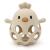 Magni - Teether ball with duckling in LFGB silicone beige - 5630 - Toys