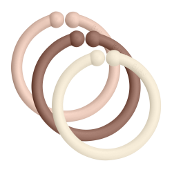 BIBS - Loops 12 PACK Blush/Woodchuck/Ivory - (900239) - Toys