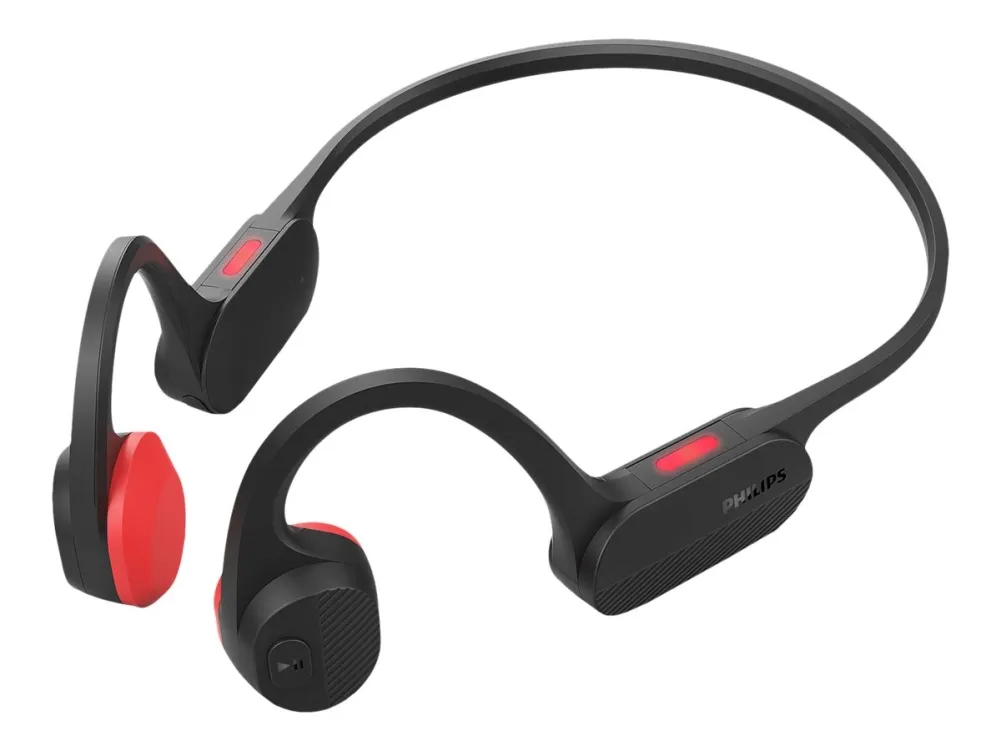 Philips Audio - TAA5608BK Open-Ear Wireless Sports Headphones - Electronics