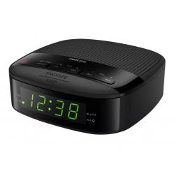 Philips Audio - Radio Alarm Clock FM Digital TAR3205-12 Black - Electronics