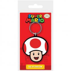 SUPER MARIO TOAD PVC KEYCHAIN - Fan Shop and Merchandise