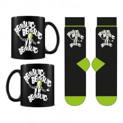 BEETLEJUICE MUG SOCK SET Fan Shop and Merchandise