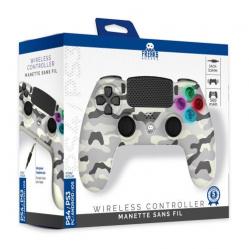 Wireless Controller for PS4 with 35mm jack slot - LED-White Camo - PlayStation 4