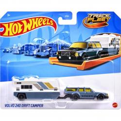 Hot Wheels – Track Fleet Volvo 240 Drift Camper (HVD99) - Toys