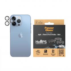 PanzerGlass - Hoops Camera Lens Protector for iPhone 13 Pro - 13 Pro Max - Black - Electronics