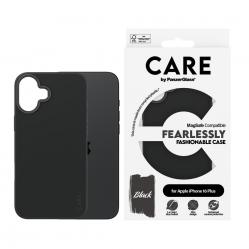 CARE by PanzerGlass - Case - Black - MagSafe - iPhone 16 Plus - Electronics