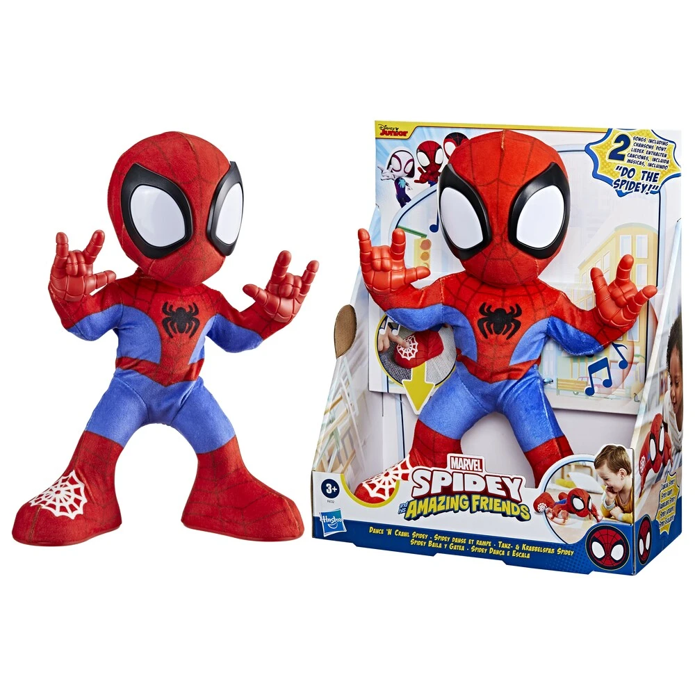 Spidey AND His Amazing Friends - Dance N Crawl Spidey (F6722) - Toys