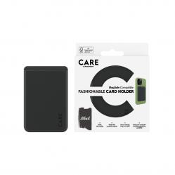 CARE by PanzerGlass - Cardholder - Black - iPhone - Electronics