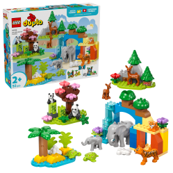 LEGO - DUPLO Town - 3-in-1 Wild Animal Families (10446) - Toys